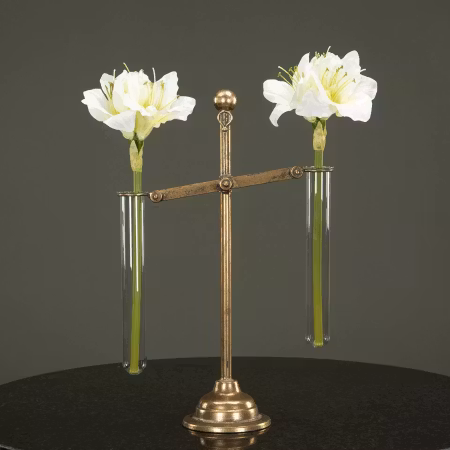 Vågskål Amaryllis Provrör G.Brun