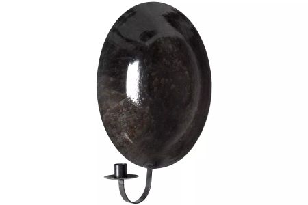 Ljuslampett Globe Grey Onyx