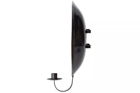 Ljuslampett Globe Grey Onyx