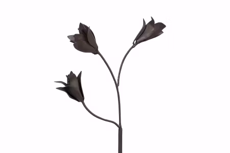 Trädgårdsstick Blomster Metall