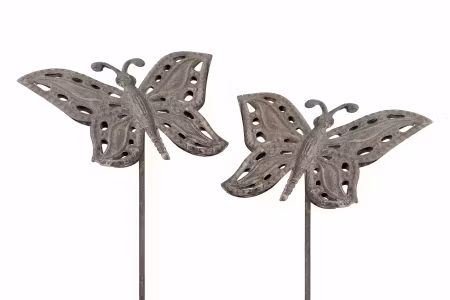 Trädgårdsstick Fjäril Metall