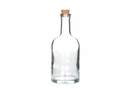Glasflaska/Kork Klar