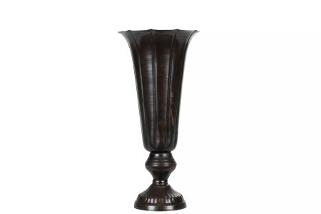 Pokal Hög Antik Brun