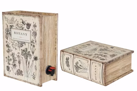 Vinbox Boklåda Botany