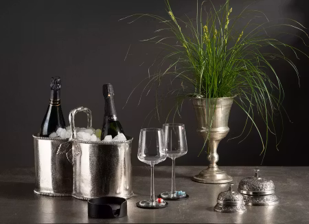 Vinkylare Dubbel Rå Nickel