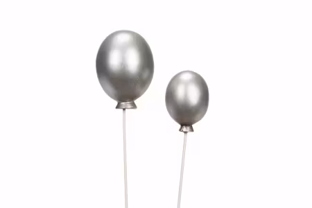 Ballong Stick Silver Mix Poly