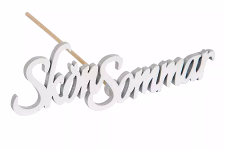Skön Sommar Stick Vit