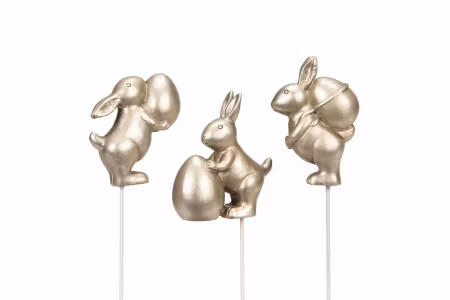 Kanintrio Stick Champagne Mix Poly