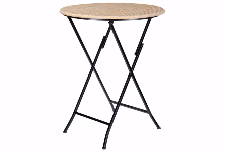 Bord Rund Hopfällbart Bambu