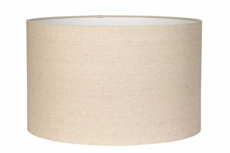 Lampskärm Linne Cylinder Natur