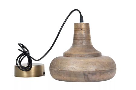 Taklampa Ester Antik Trä