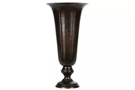 Pokal Hög Antik Brun