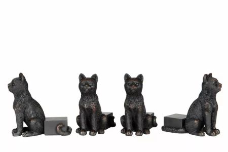 Krukfötter Katt Brun/Svart Poly
