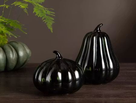 Pumpa Glas Avlång Grön