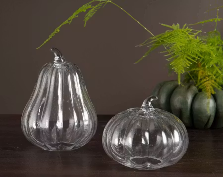 Pumpa Glas Rund Klar