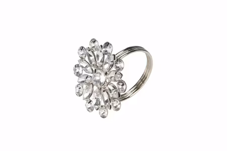 Servettring Claudia Silver