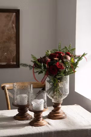 Ljuslykta Tahi Glas/Trä