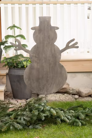 Snögubbe Pinne Metall