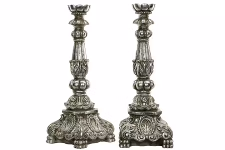 Ljusstake Enya Antik Silver
