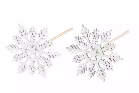 Snöflinga/Stick Vit