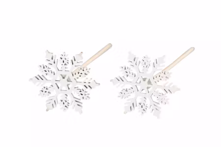 Snöflinga/Stick Vit