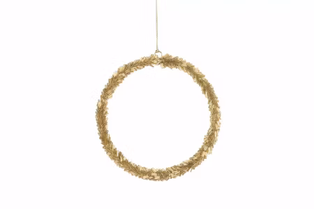 Ring Glaspärlor Guld