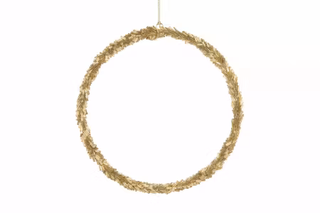 Ring Glaspärlor Guld