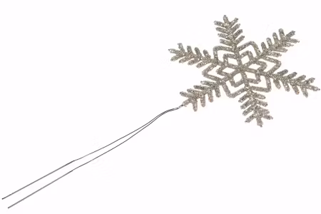 Julgranstopp Snöflinga Bella Silver