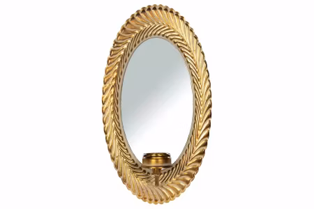 Spegellampett Cilia Guld