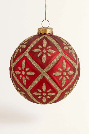 Glass Ball Red 15 cm