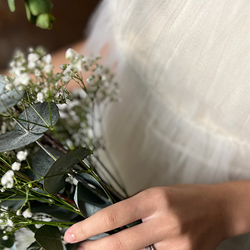 Misty Forest "Print" Ring - 18K Naturligt Vitguld