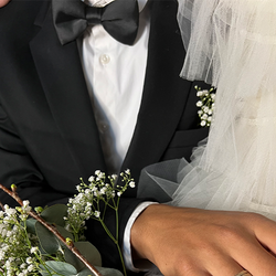 Misty Forest "Sea" Mens Ring - 18K Natural White Gold