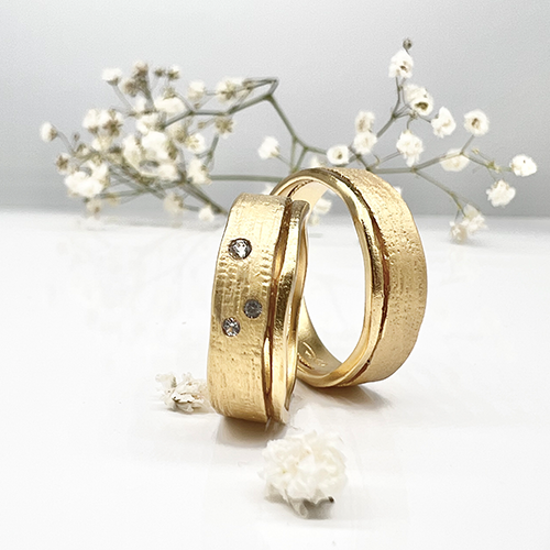 Misty Forest "Maple" Ring - 14K Gold Plated