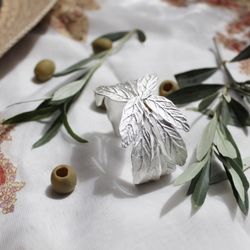 Armband Pistachio Branch - Silver