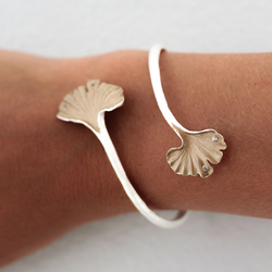Armband Fuji Ginkgo  - Silver