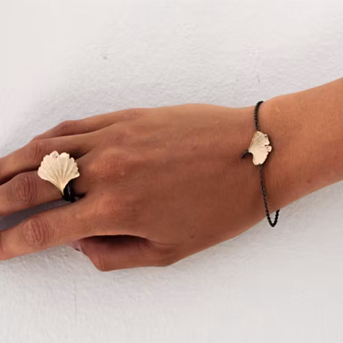 Bracelet Osaka Ginkgo - Bronze/Gold