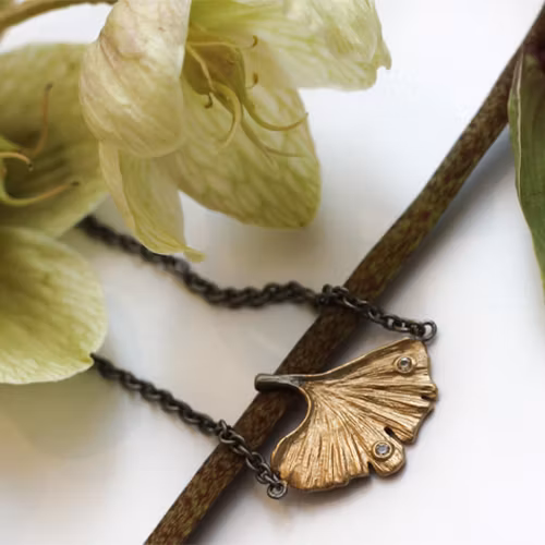 Bracelet Osaka Ginkgo - Bronze/Gold