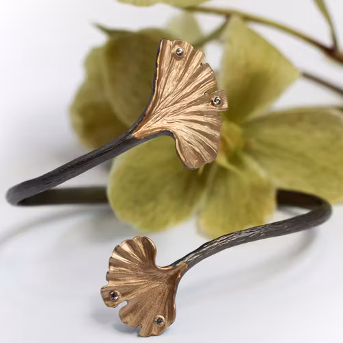 Bracelet Fuji Ginkgo - Bronze/Gold