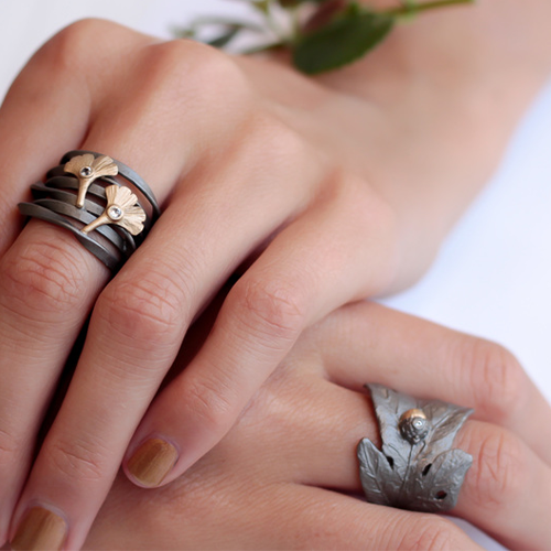Ring Mighty Oak - Brons/Guld