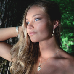 Halsband Tiny Mighty Oak - Silver