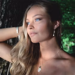 Halsband Tiny Mighty Oak - Silver