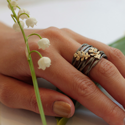 Ring Bright Sunshine - Brons/Guld