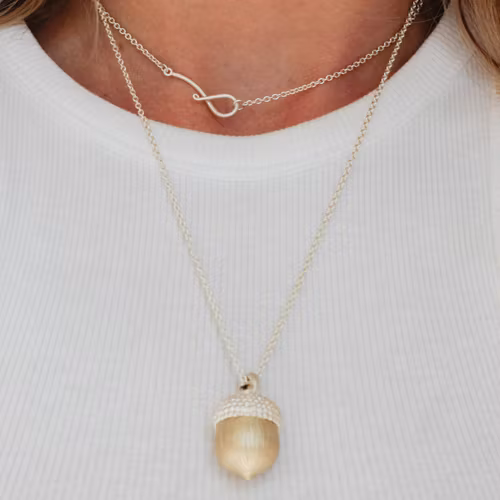 Halsband Darjeeling - Silver