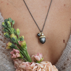 Halsband Seeds of the Oak - Brons/Guld