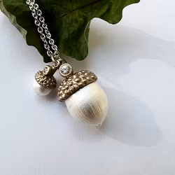 Halsband Seeds of the Oak- Silver