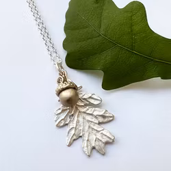 Halsband Tiny Mighty Oak - Silver