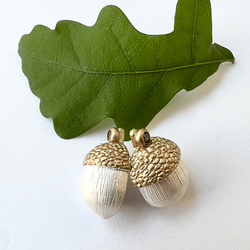 Örhängen Fruit Of The Oak - Silver