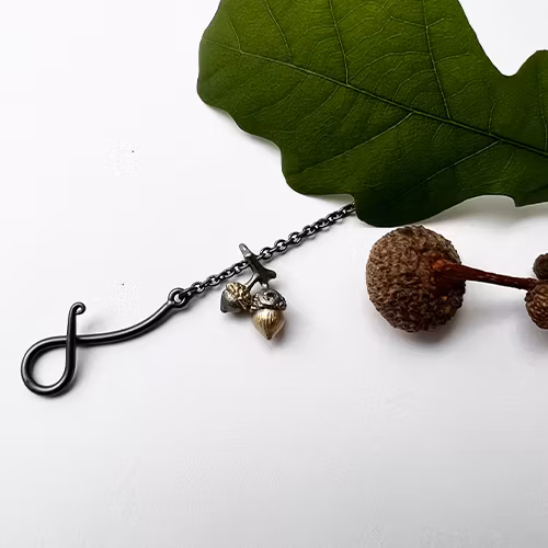 Armband Tiny Acorn - Brons/Guld