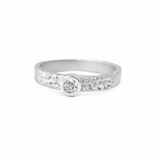 Misty Forest "Éclat" Ring - Silver