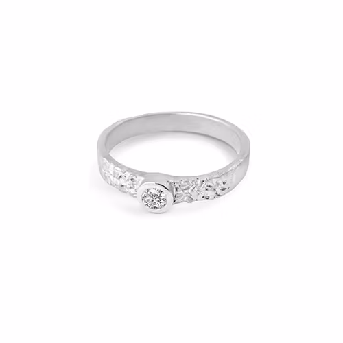 Misty Forest "Éclat" Ring - Silver